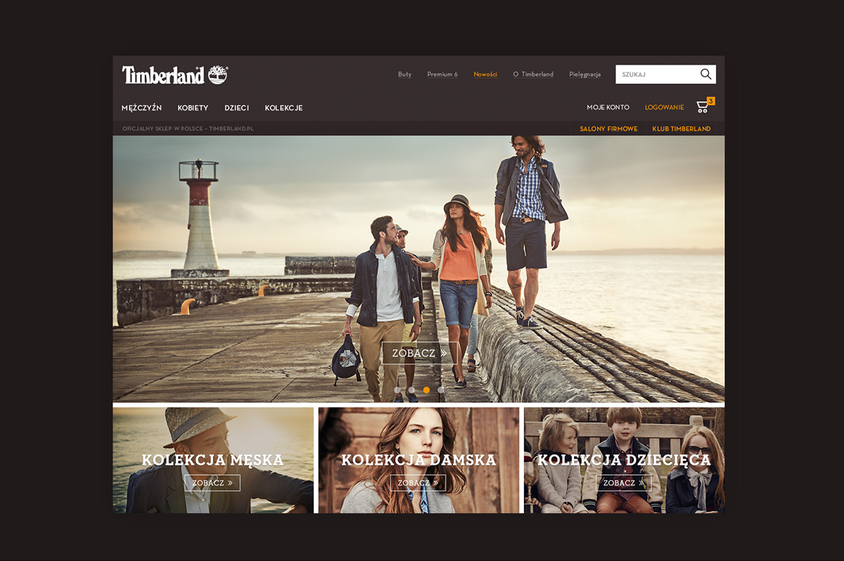 TIMBERLAND | website